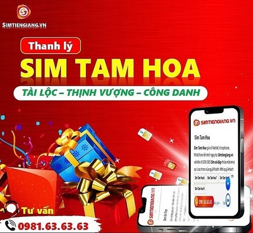 Chọn Mua Sim Số Đẹp Tam Hoa Giá Rẻ